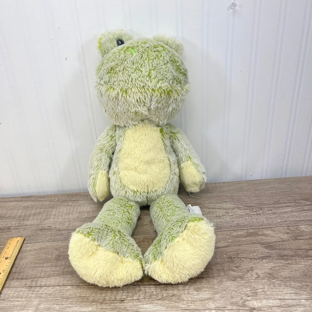 Frog Plush, Stuffed‎ Animal, Plush Toy, Fiesta, Long Legs, Green/Yellow
